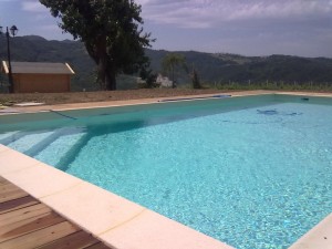 Piscina a skimmer