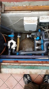 Locale tecnico per piscina