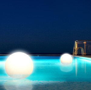 sfera luminosa galleggiante