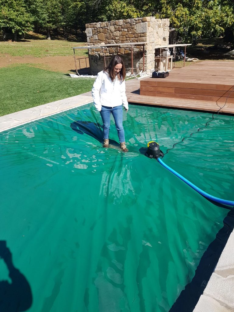 Copertura per piscina